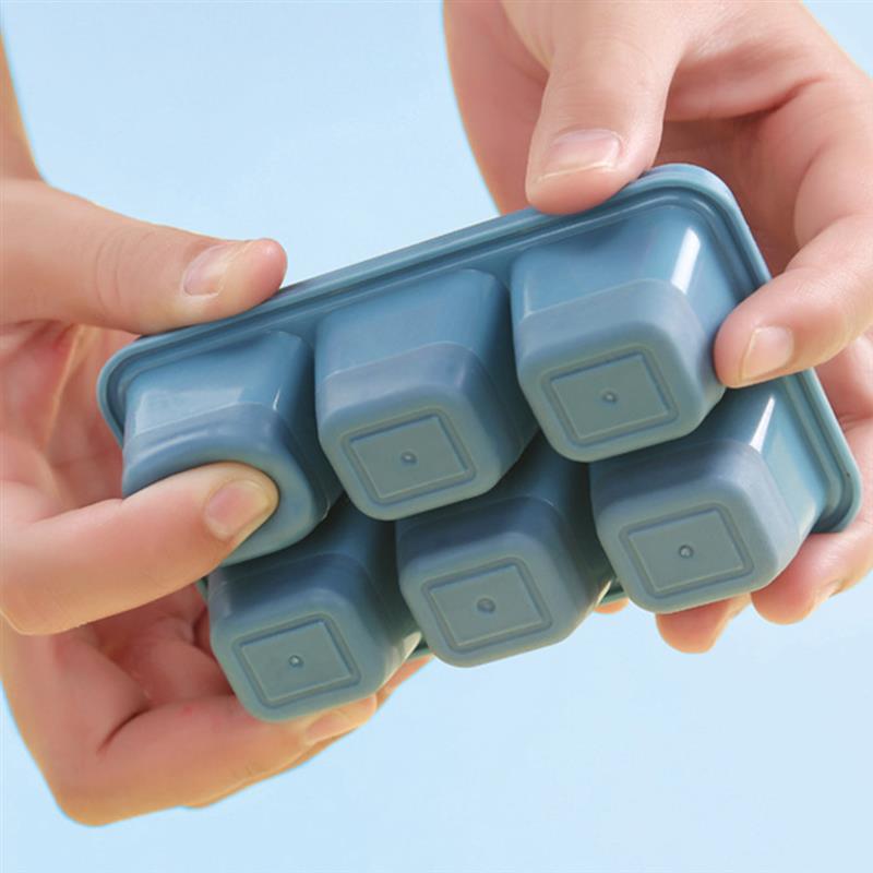 3pcs/Set Ice Cube Molds Non-Stick DIY Ice Ball Trays Plastic Chocolate Making Moulds Color Random