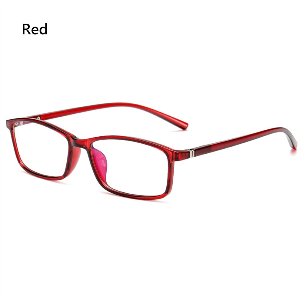 Lunettes photochromiques anti-lumière bleue, filtre TR90 UV400, lunettes de soleil anti-Radiation, lunettes d'ordinateur pour hommes et femmes: Red