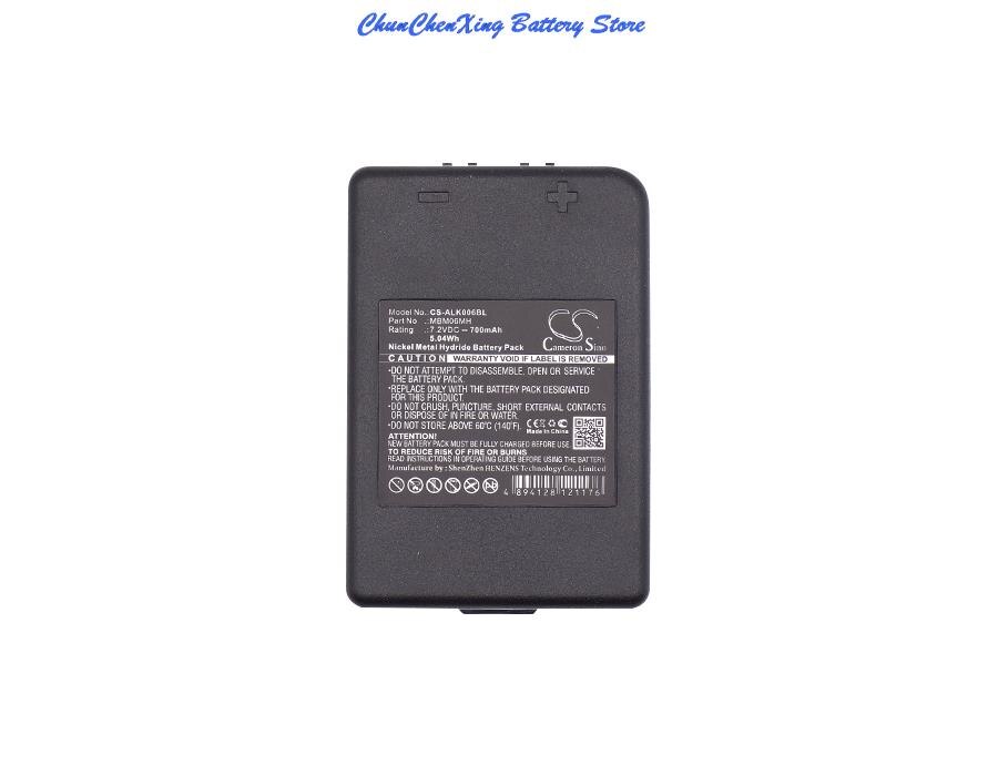 Cameron Sino 700mAh Batterij MBM06MH voor Autec Funkfernsteuerung Modulaire MJ, Funkfernsteuerung Modulaire MK, Modulaire MK, plus MK