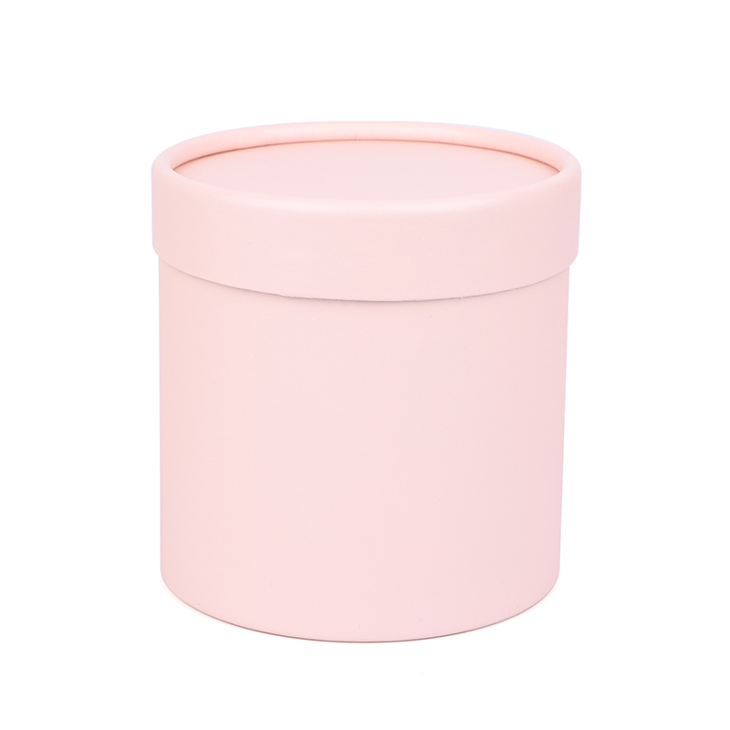 Caja de flores de 12x12cm, Cajas de redondas de cartón, decoración de embalaje de flores rosas para de boda, caja para envolver del Día de San Valentín