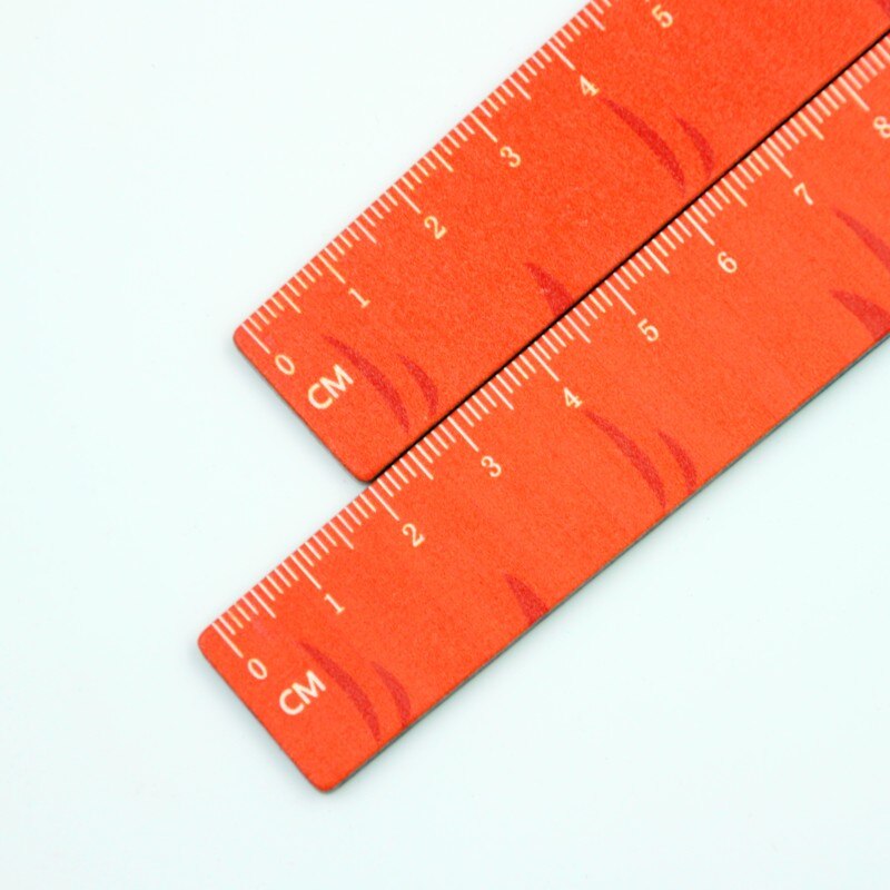 Skarkbang 15cm Kawaii Carrot Wooden Straight Ruler Maths Geometry Cute School Stationery Supplies