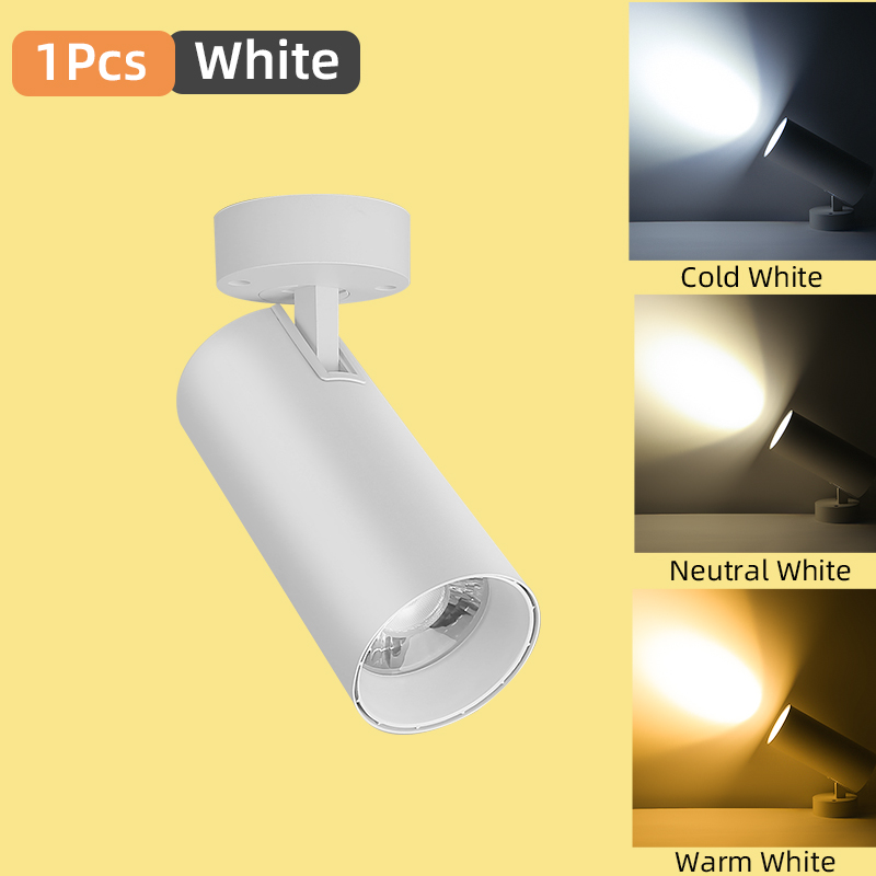 Led-spotlight i tak med 110-265v spotlights, dimbar led-downlight i tre färger, 12w/20w spotlights, hembelysning för kök: Lila / 12w