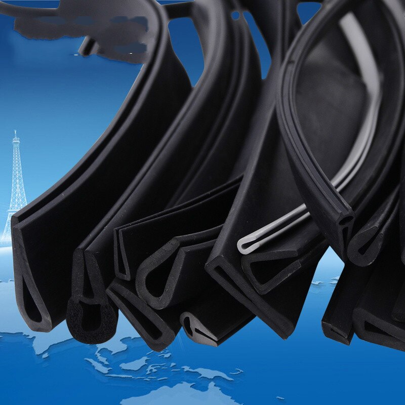 U Channel Rubber Edge Moulding Trim Weather Strip Car Door Protector Edge Guard Rubber Sealing