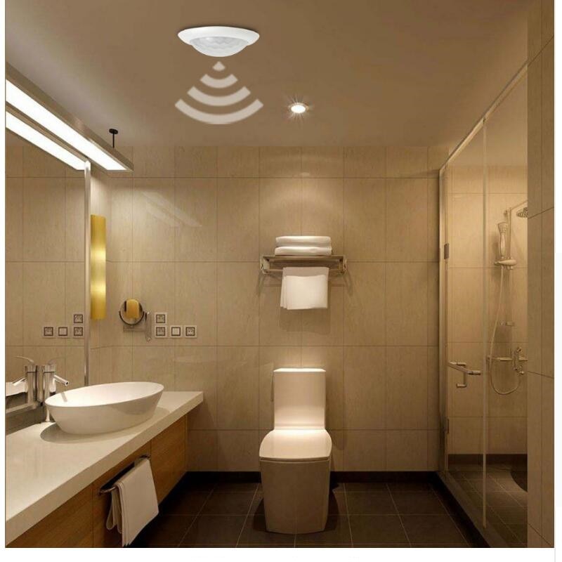 Mini skab 220v pir bevægelsessensor tænd / sluk ir infrarød menneskelig krop indikator sensor lys kontrol detektor modul 50hz
