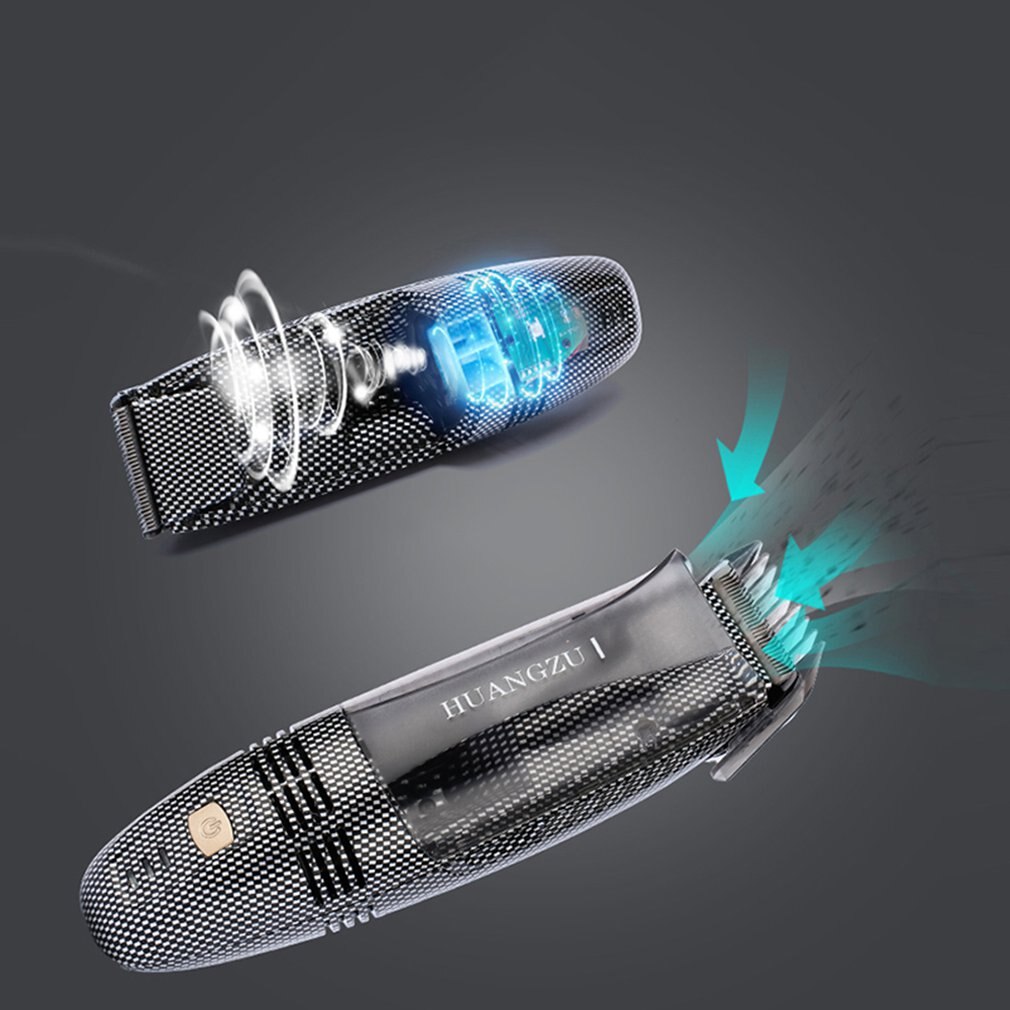 Haar Zuig Elektrische Tondeuse Oplaadbare Elektrische Tondeuse Voor Volwassenen En Kinderen Kapsalon Clippers