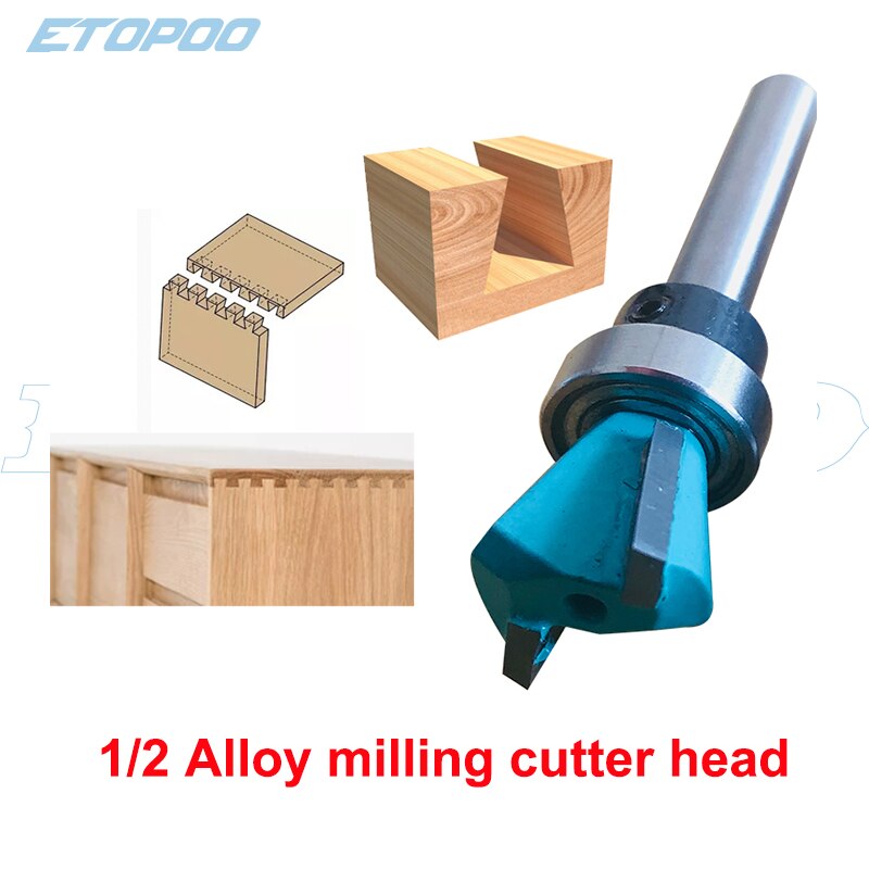 12“, 15",16" Dovetail Template Router Template Kit Template Drawing Kit: 1-2milling cutter