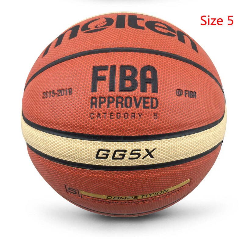 or retail Brand Basketball Ball PU Materia Official Size7/6/5 Basketball Free With Net Bag+ Needle: As the Show GG5X