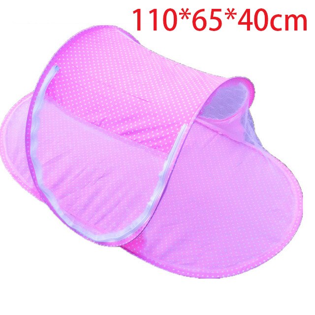 AAG Portable Folding Baby Bedding Crib Mosquito Net Newborn Summer Infant Insect Netting Baby Yurt Mosquito Outdoor Tent 30: MAAG170-pink