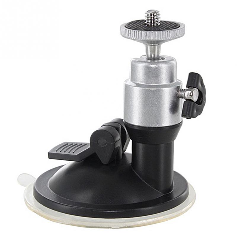 Car Auto Flexible Windshield Suction Cup Mount Holder Vehicle Window mounted rack 1/4" tripod mount for Camera Video DVR GPS
