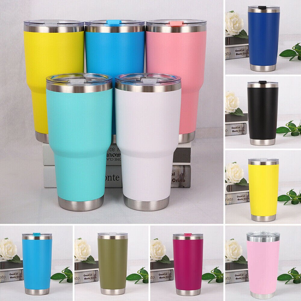 20oz Double Wall Insulation 304 stainless steel Tumbler Vacuum Portable Travel Mug Cup Coffee Shaker Bottles