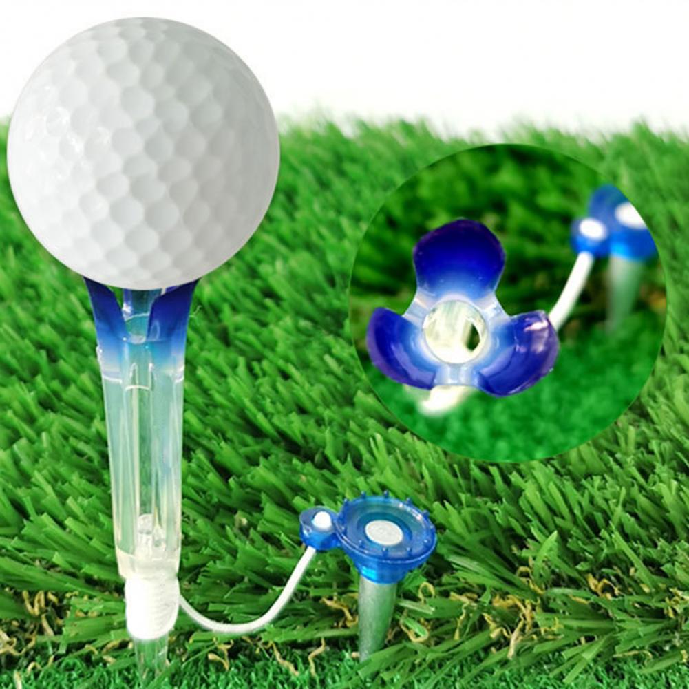 Mini Golf magnético portátil giratorio 360 grados Tee de Golf al aire libre deporte accesorio