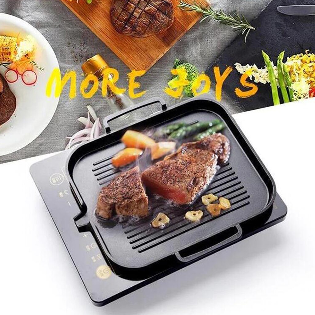 Grillpan voor fornuisbladen, 3 secties eierkoekenpan - niet-stick grillpan, eierkoekenpan, omeletpan, koekenpan, verdeelde kookpan voor ontbijt