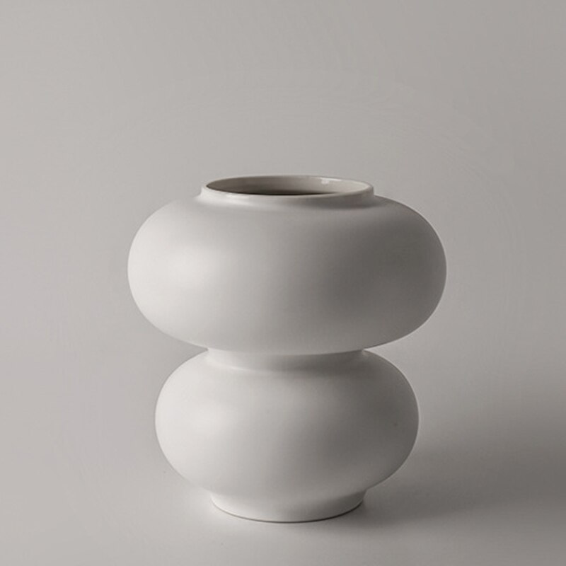 CRAFFANCY Bloemschikken benodigdheden, witte jade kleur lotus bloemenvaas keramische bloempot voor Ikebana bloemen kunst fruitschotel woondecoratie CRAFFANCY Bloemschikken benodigdheden, witte jade kleur lotus bloemenvaas keramische bloempot voor Ikebana bloemen kunst fruitschotel woondecoratie