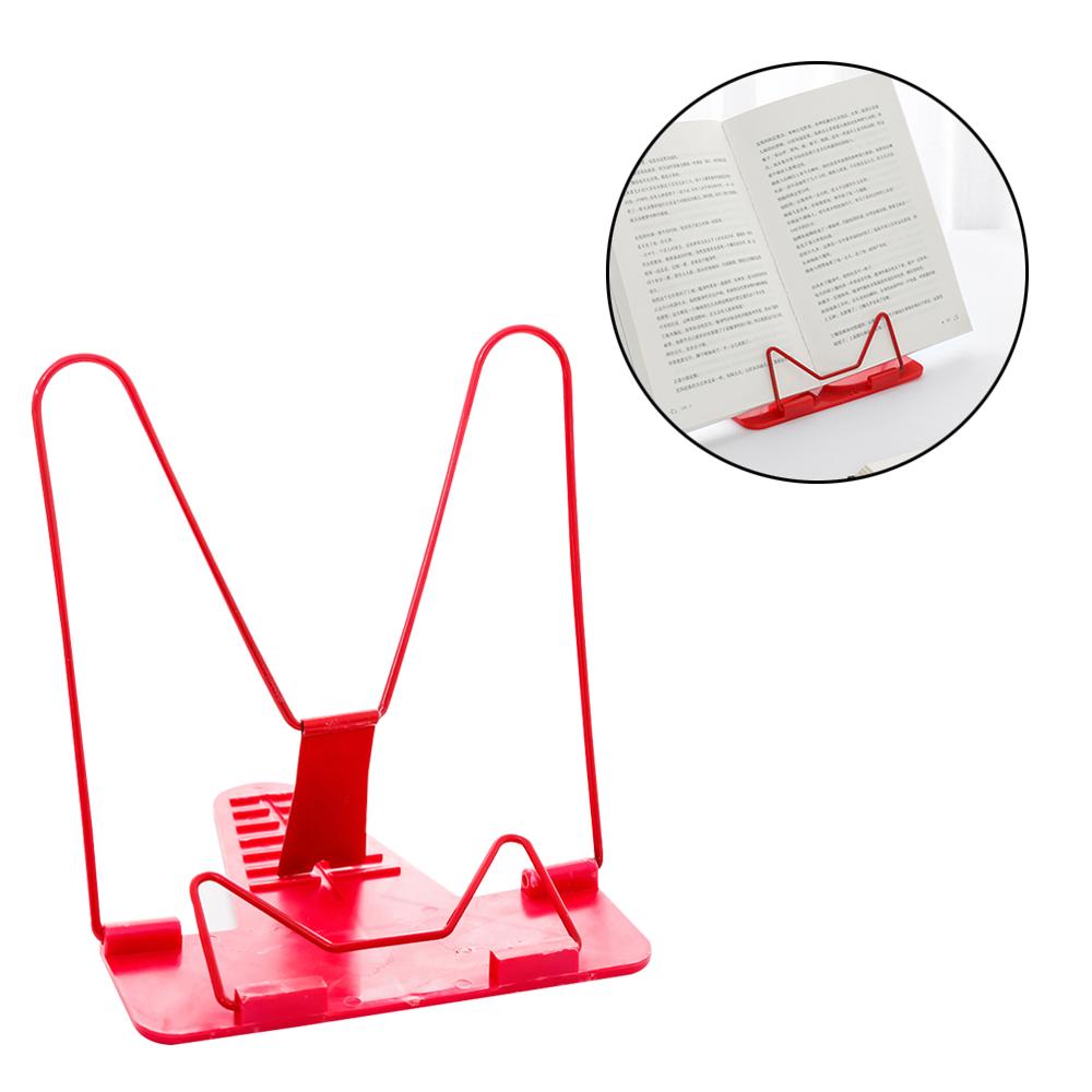 Soportes ajustables para libros de lectura, soporte multiusos para libros de estudio, soporte plegable Simple para libros de lectura, soporte para documentos, 2 uds.