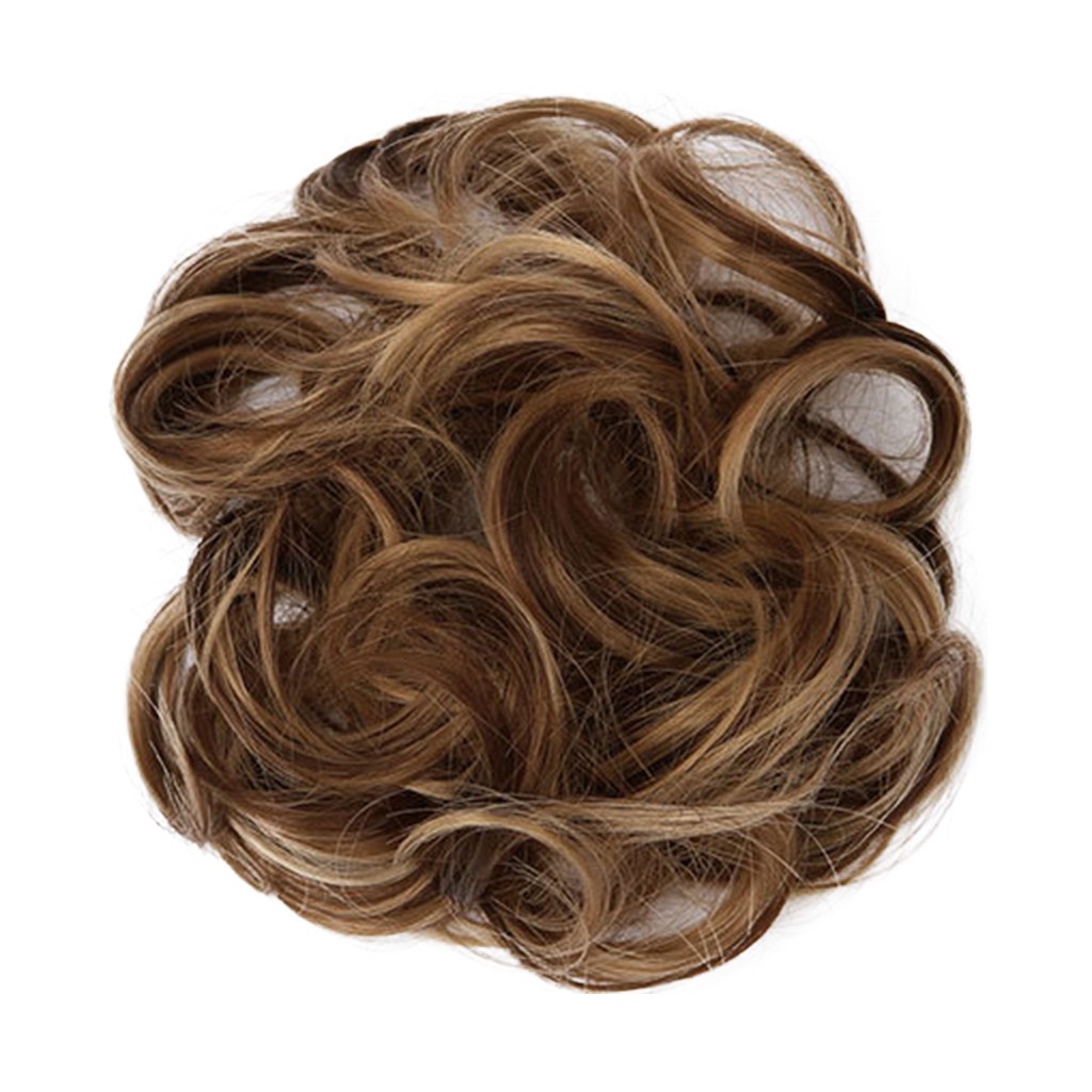 Easy-To-Wear Stylish Elastics Hair Circle Women Girls Hair Circle Hairband Adds Volume Styling Tools Appliances Accessory: B