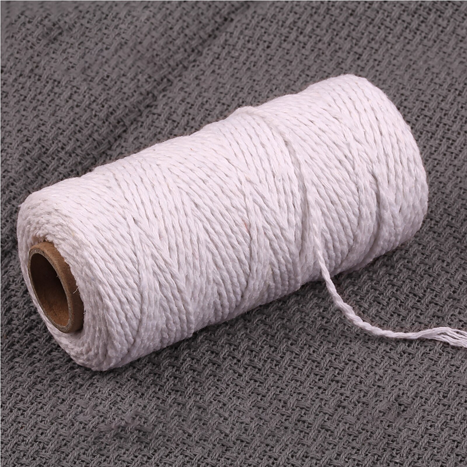Fil en macramé de 2mm, 110Yards, pour bricolage, chaîne décorative en coton, pour artisanat, pour fête, mariage, accessoire de décoration: 20