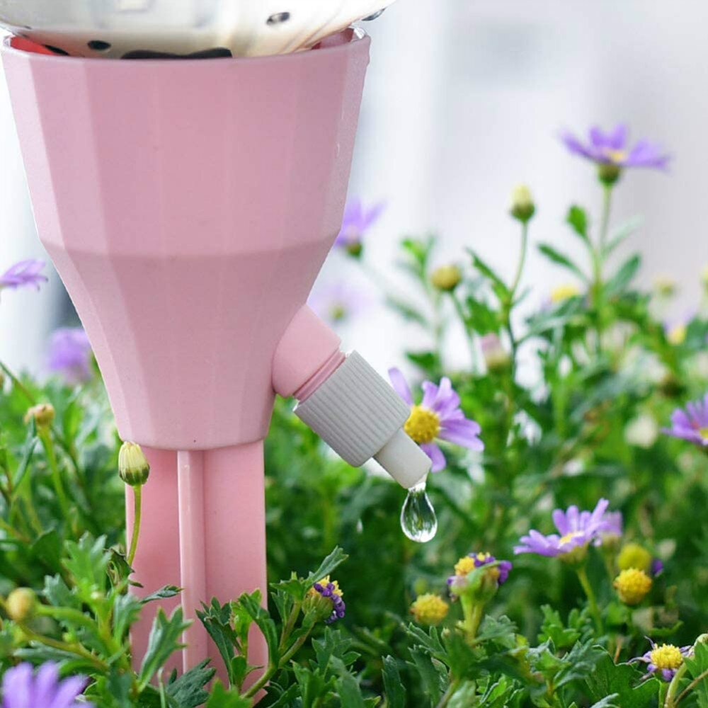 Planta de sistema de autoriego, dispositivo automático de riego para vacaciones, con válvula de Control de liberación lenta, 1/3 Uds.