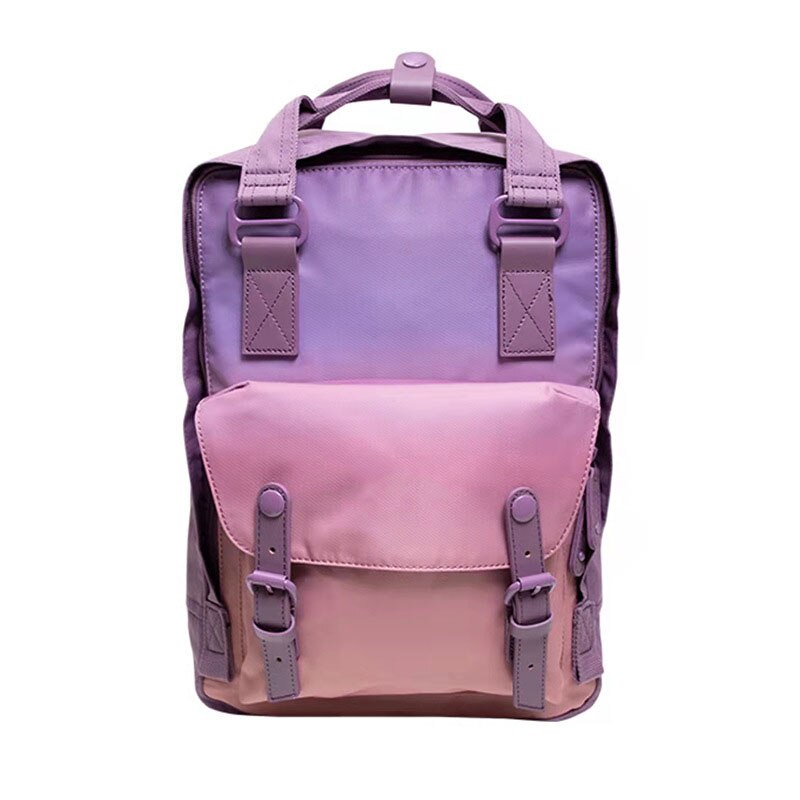 Women Backpack Large Capacity Waterproof Rucksack For Girls Boys 14 Inch Laptop Back Pack for College School Work: plum
