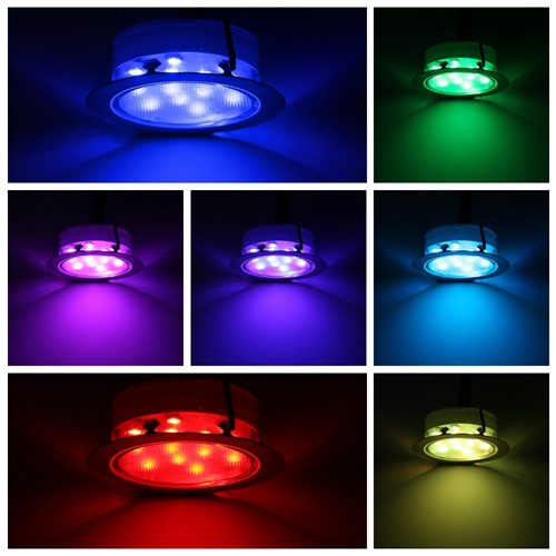 QACA LED Deck Recessed Inground Lights Garden Stairs Path Outdoor and Indoor Decoration Lamp B107: changeable