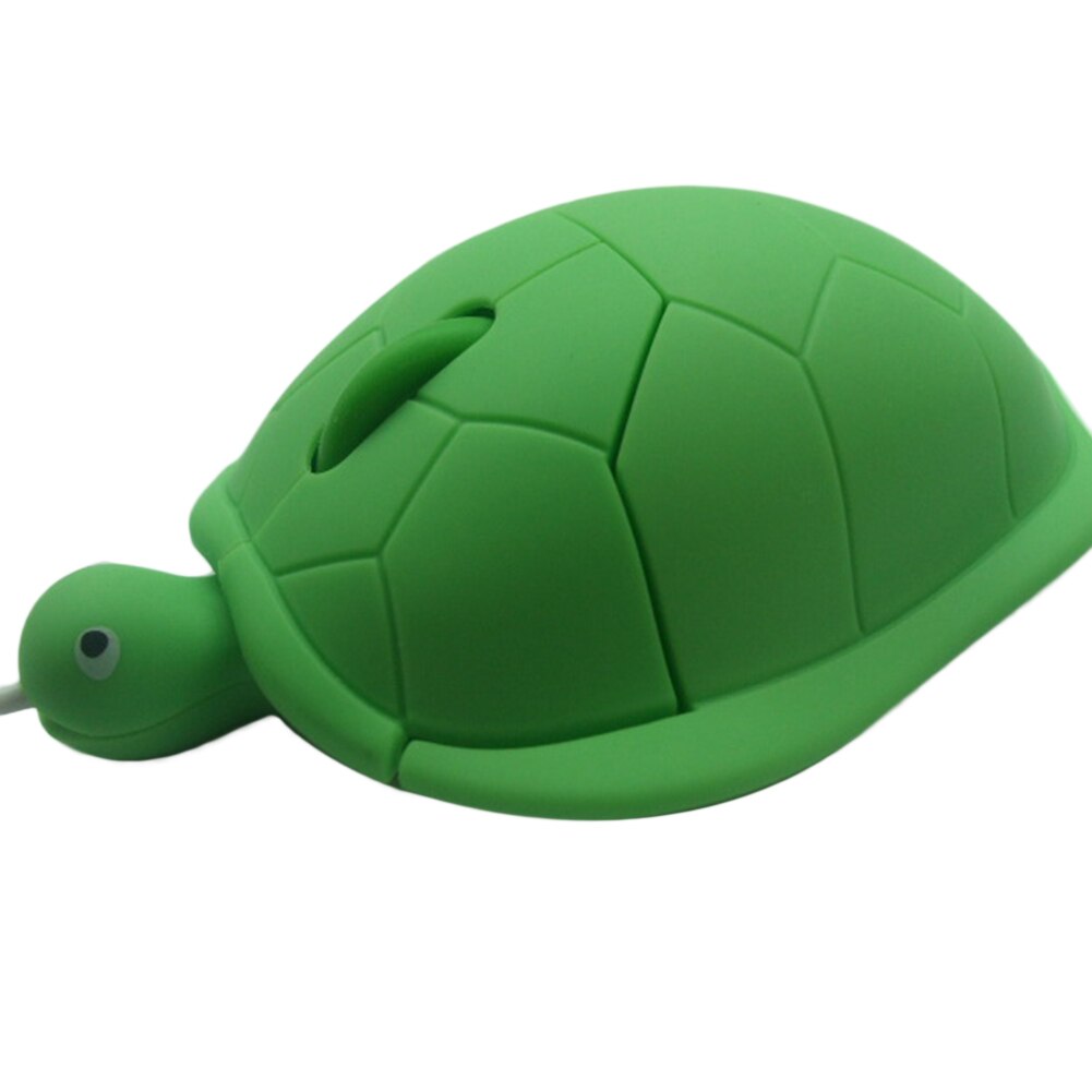 Cute Animal Wired Mouse USB 3D Turtle Optical Mice Mouse For Computer PC Mini Pro Sea turtle Silicone Gaming Mouse #4