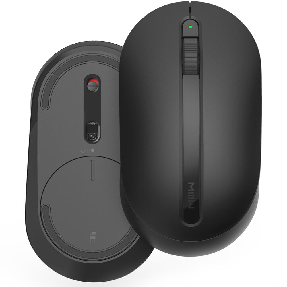 MIIIW – souris optique sans fil 2.4GHz, 1000DPI, pour ordinateur portable, bureau et maison, Texture antidérapante, entièrement symétrique