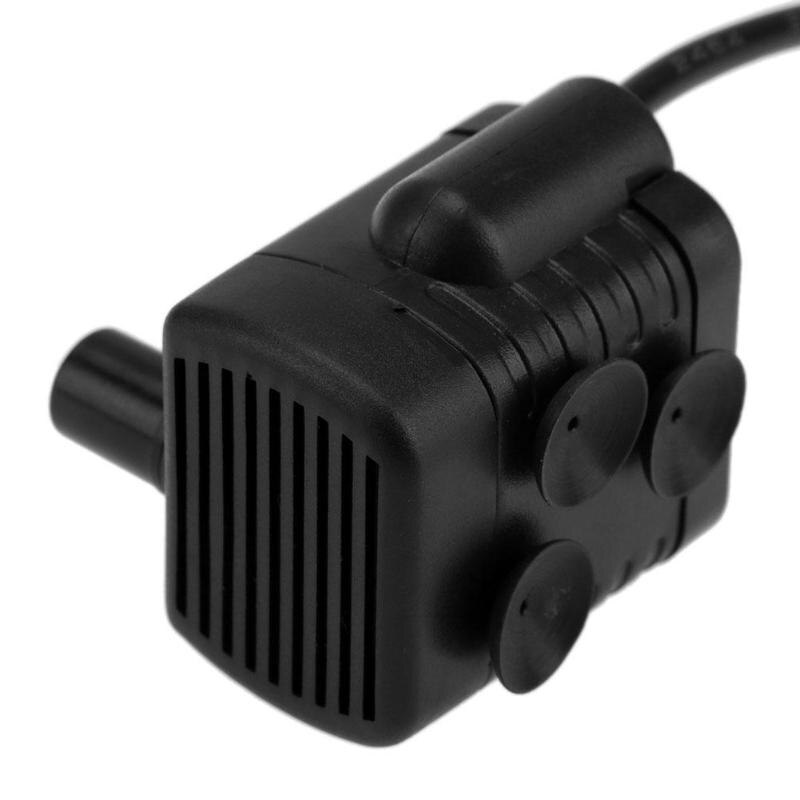 DC 5V Mini Water Pump Plastic Waterproof USB Submersible Ultra-quiet for Aquarium Equipment Fish Tank Light