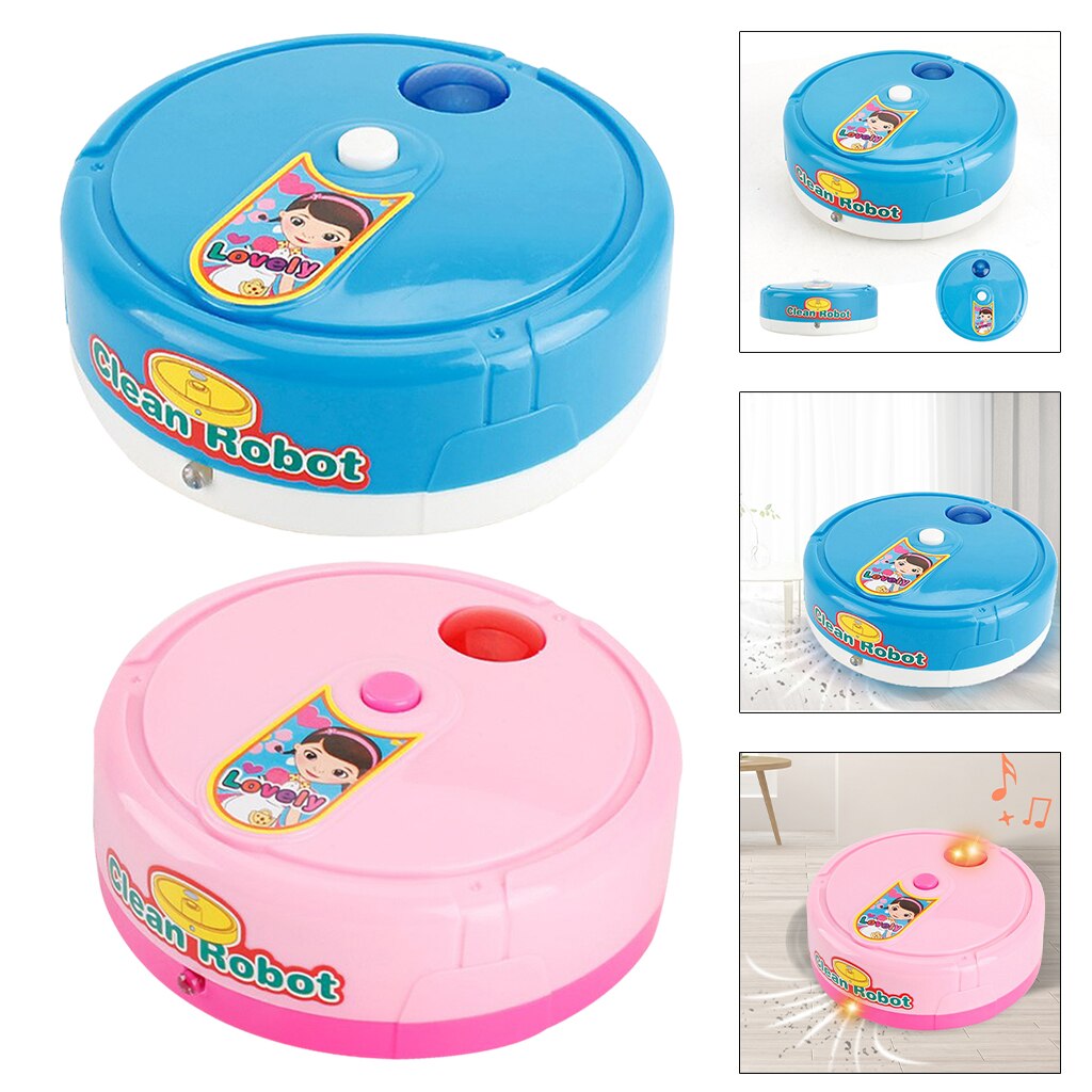 Kids Pretend Play Stofzuiger Speelgoed Vegen Robot Schoon Speelgoed Met Verlichting Geluiden Housekeep Speelgoed Voor Jongens Meisjes