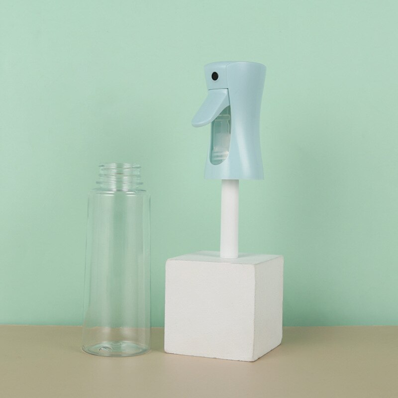 Botella de vapor rellenable vacía para peluquería, rociador de agua, herramientas de peluquería, belleza, colores caramelo, 300ML