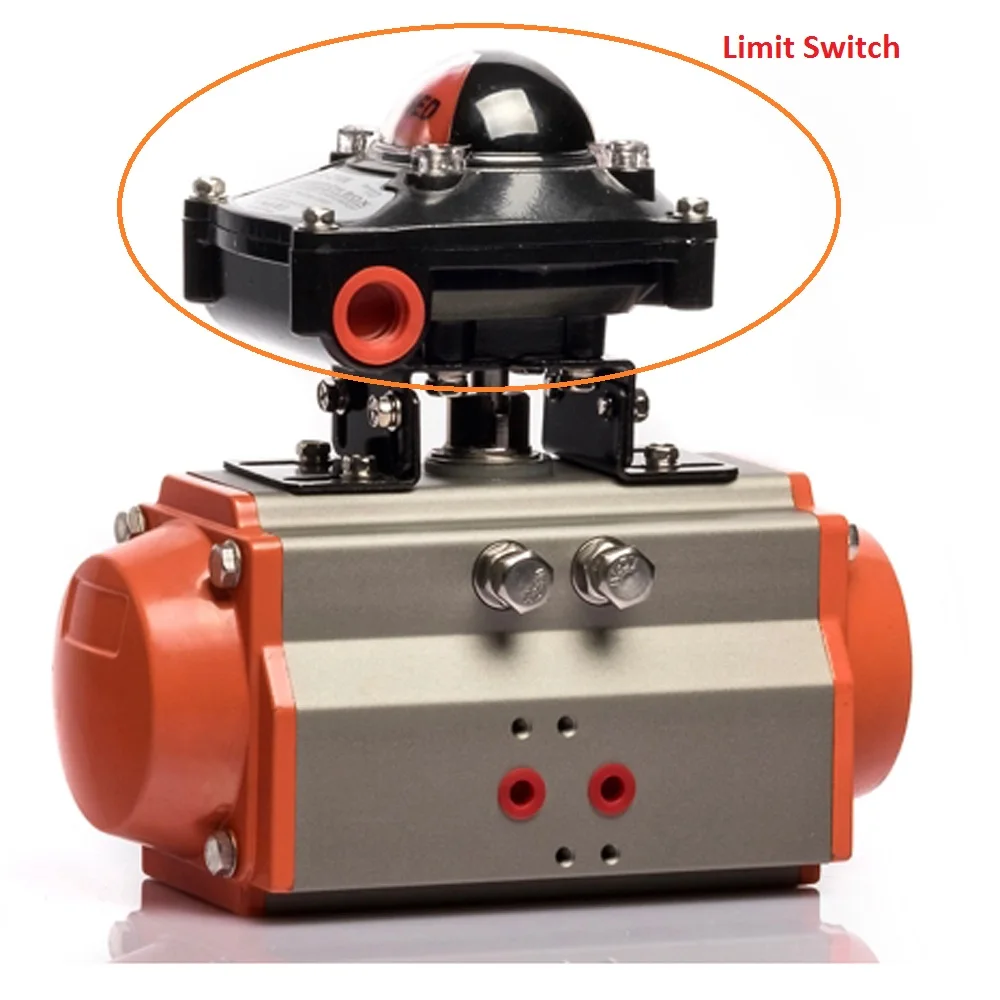 ITS100 Mechanical Valve Limit Switch Position Monitoring Switch Valve Position Indicator Pneumatic Actuator 2XSPDT 125/250VAC