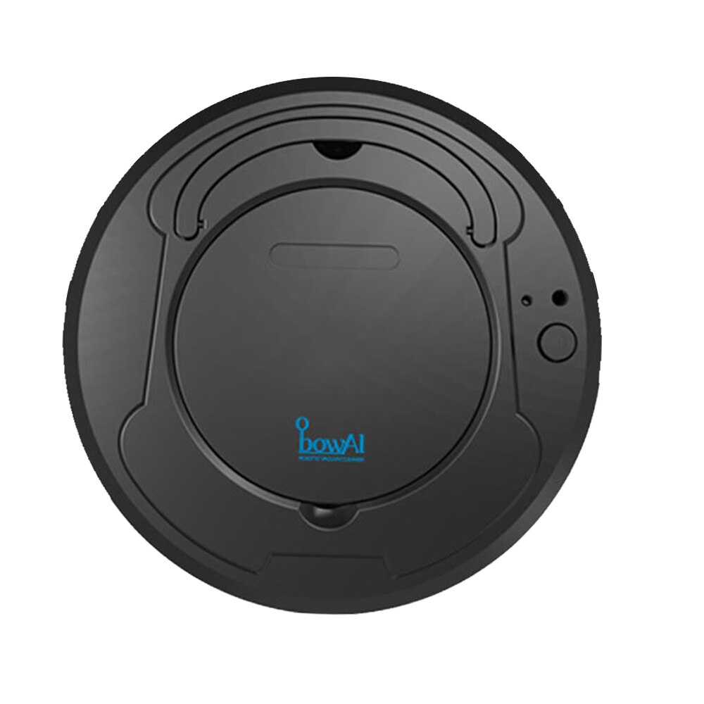 USB Rechargeable Robot Vacuum Cleaner Sweeping And Cleaning floor Aspiradora Robot One-Click Start Robot Aspirapolvere: Black Foam BOX