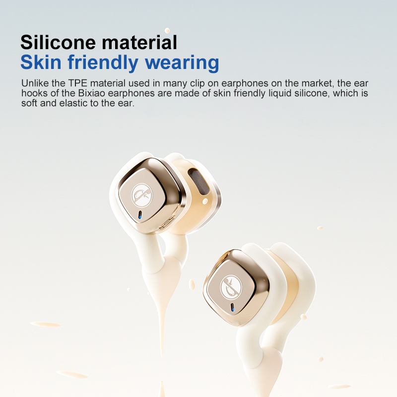 Zhulinniao Bixiao T20 Bluetooth Headset Air Bone Conduction Ear Clip Wireless Open Style Not In-ear