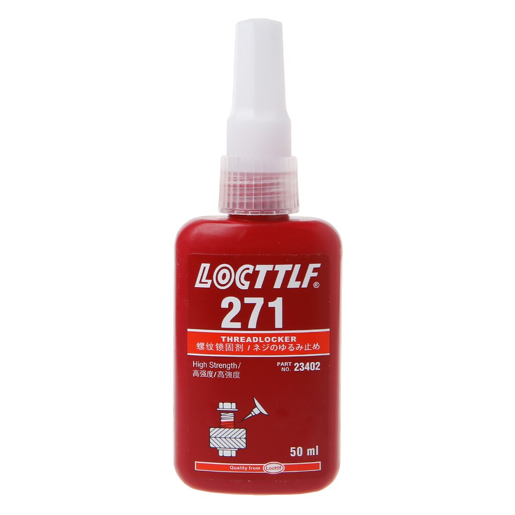 222/262/271 Thread Locker Adhesive Sealant Glue Locktite Prevent Oxidation Screw Use 50ML RC Parts: Red