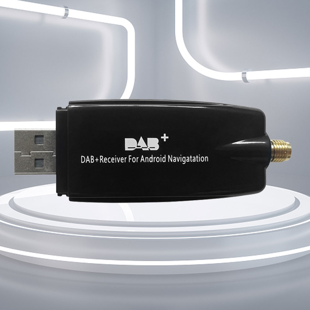 Bil dab+ digital radioboks usb-grænseflade bil dab+ boks dab+ boks radiomodtager adapter til android 5.1 og nyere bilradio