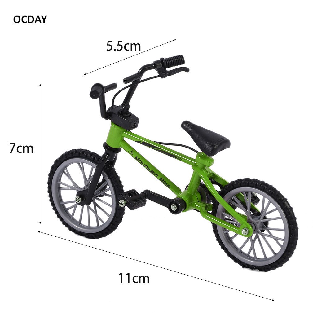 1 sztuk palec bmx rower zabawki dla chłopców minirower z liny hamulcowej stop bmx funkcjonalne Góra rower zabawki modele dla dzieci prezent