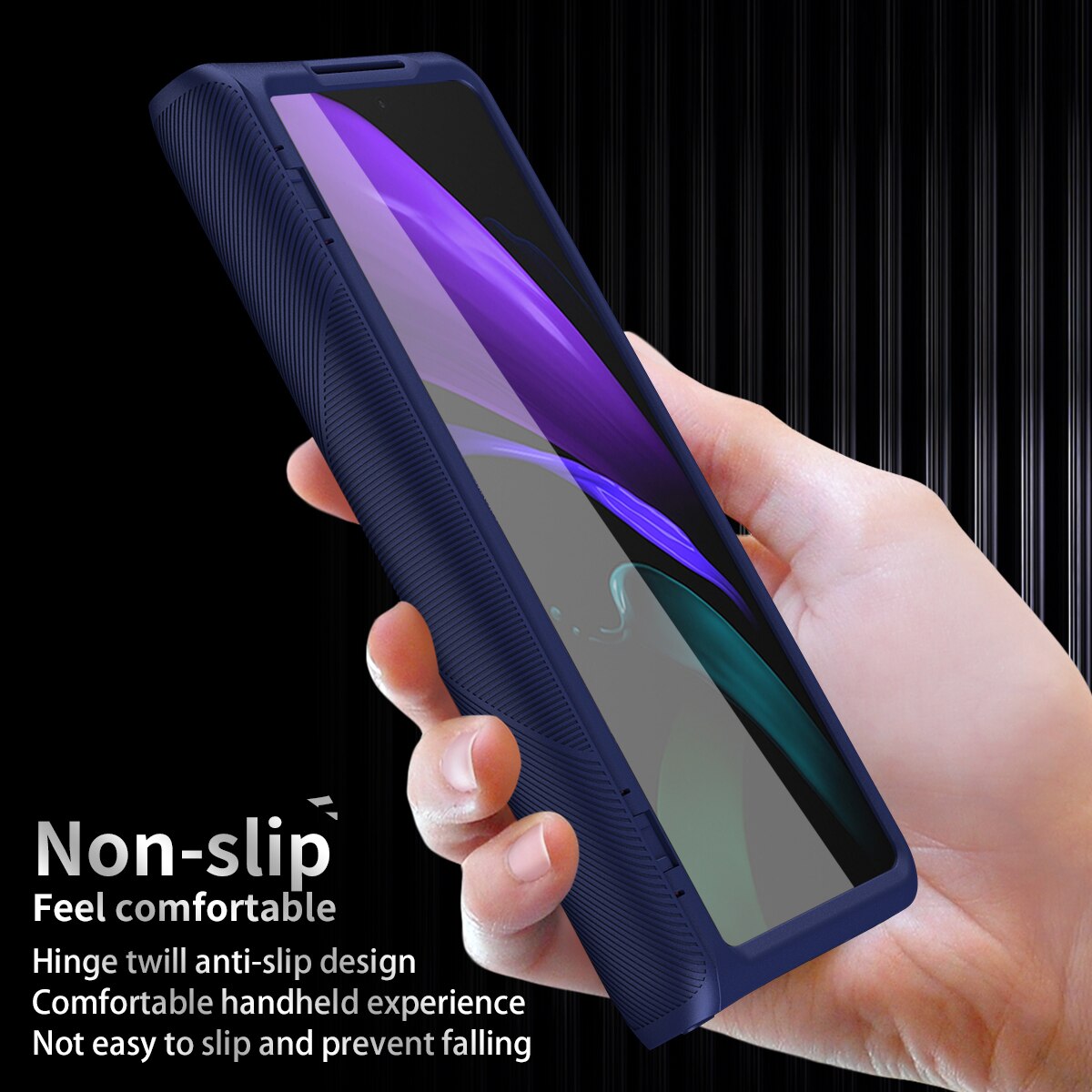 360 dobradiça proteção capa do telefone de corpo inteiro para samsung galaxy z fold 2 5g 2020 armadura protetora caso + frente vidro temperado flim