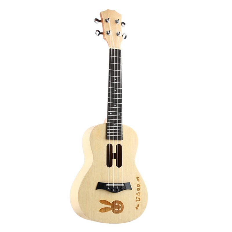 23 inch Ukulele Maple wood Mini Travel guitar Hawaii ukelele 4 kinds of patterns