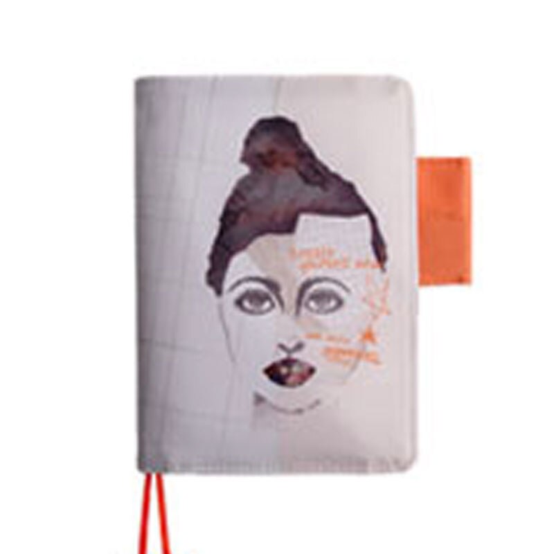 Yiwi A6 Grid Filler Planner Agenda Color Colth Notebook PVC Daily Journal Travel Journal Note Stationery