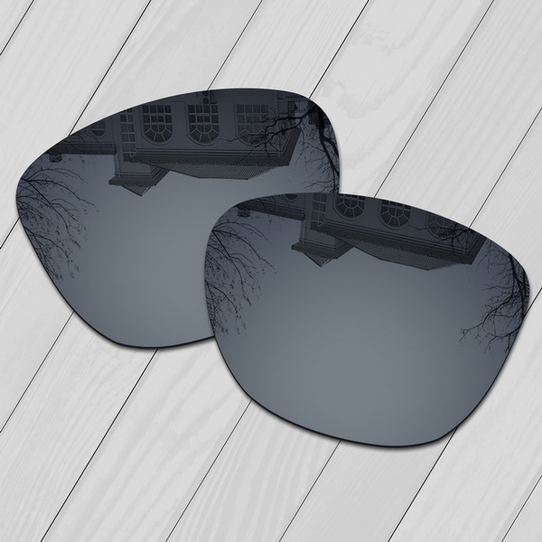 Eos polariserade förbättrade ersättningslinser för oakley frogskins  oo9013 solglasögon - flervals: Svart ircoat