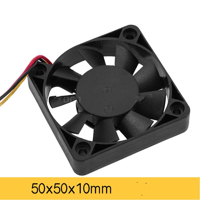 Electric Car Charger 12v Computer Fan 5010 Lamp Industrial Computer Lighting Equipment 5cm DC Fan