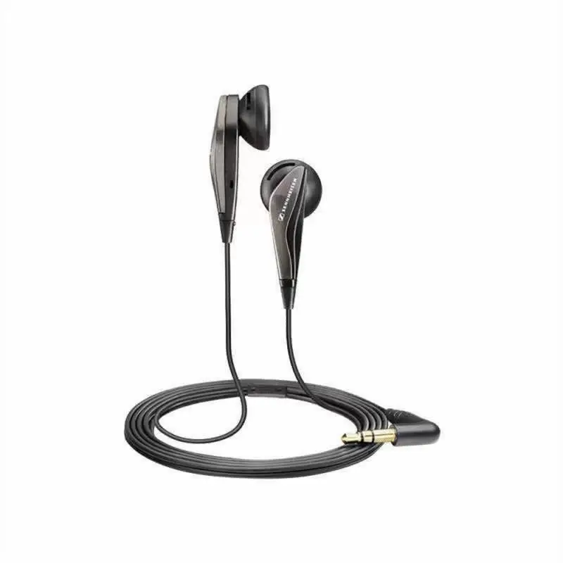 Auriculares estéreo Sennheiser MX375 originales, auriculares de graves profundos, auriculares deportivos de 3,5mm, resolución HD, reducción de ruido HIFI: Rojo