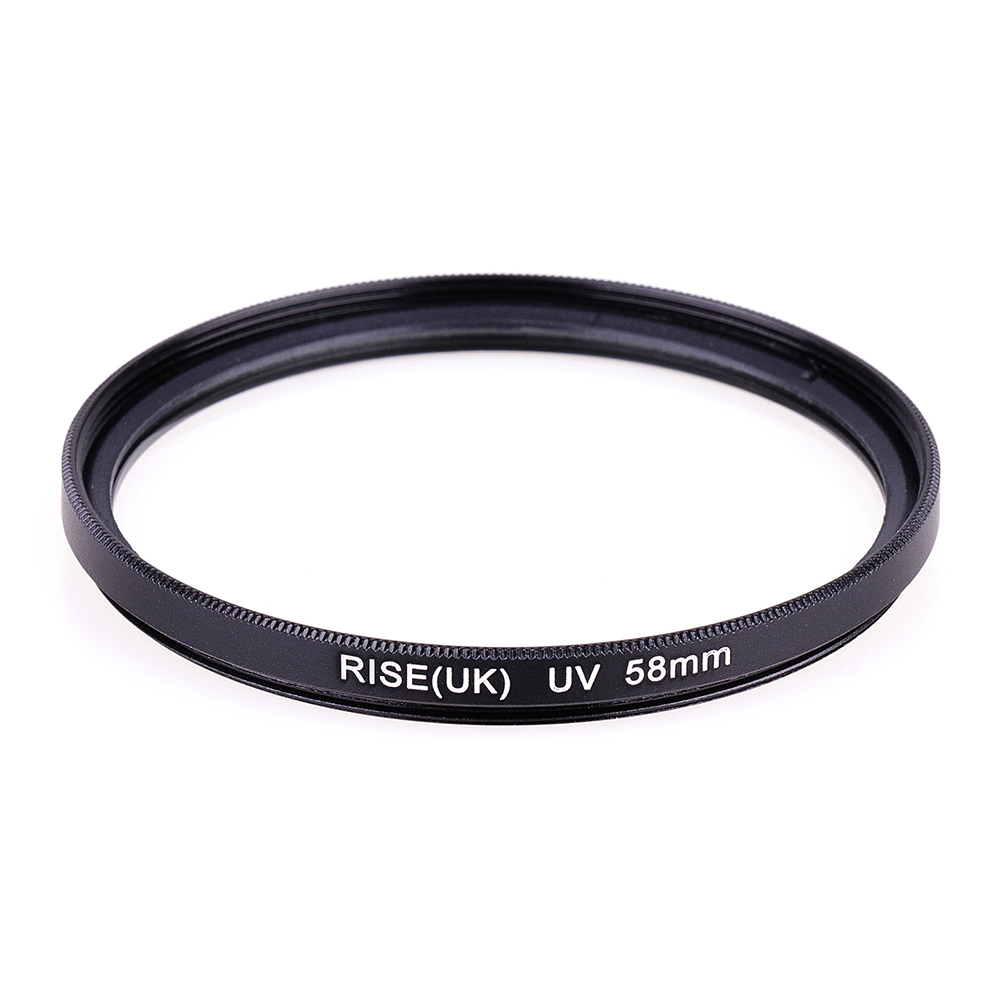 RISE(UK) 58mm Ultra-Violet UV Filter Lens-Protector for DSLR SLR Camera