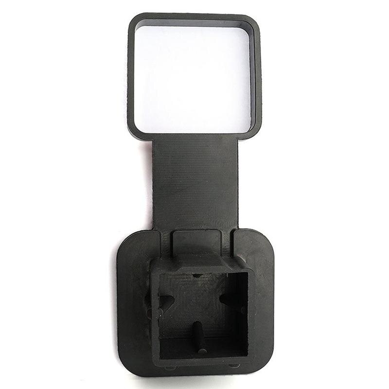 1 Pc Trailer Hitch Tube Cap Durable Black Rubber Cover Cap Insert Tow for Vehicle Trailer Car
