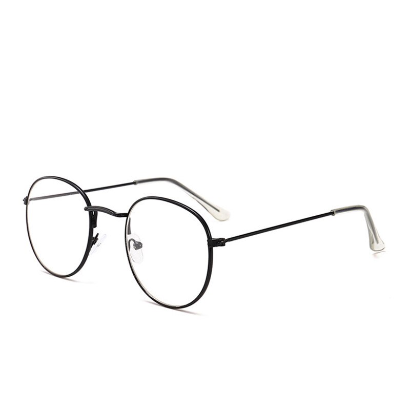 Korean Glasses Frame Retro Gold Eyeglass Frame Spectacles Round Computer Glasses Unisex NO Degrees 3447