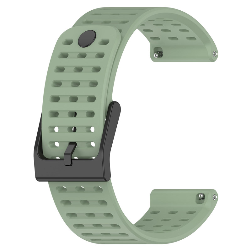 Bracelet de montre en Silicone pour bandes verticales Suunto, bracelet de remplacement de Sport en Silicone pour Suunto9 peak pro/Suunto5 peak cuivre: XL / GREEN BLUE