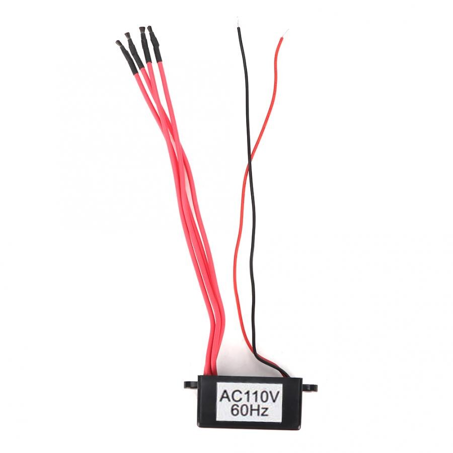 Air Purifier Generator AC 220V High Output Air Ionizer Ioniser Airborne Negative Ion Anion Generator DIY 4 Negative Line: AC110V