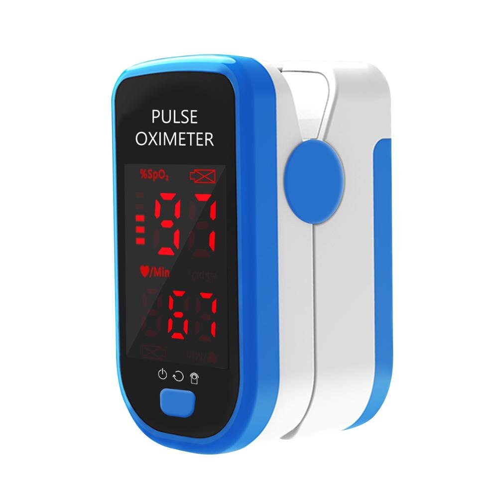 Pulsossimetro pulsossimetro ossigeno nel sangue SpO2 e PR saturimetro da dito ossimetro napnapalcolwy oximetro de dedo saturometer: Type 6