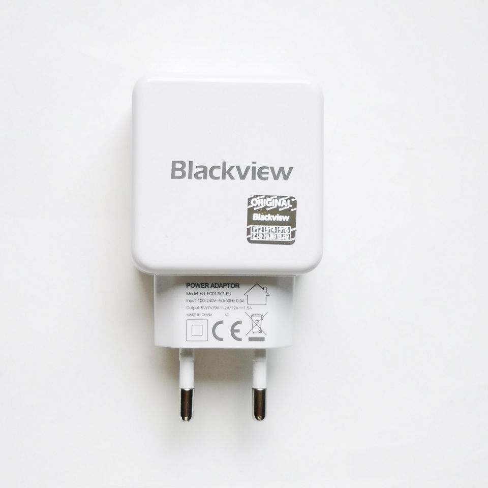 Original Blackview BV9800 Pro BV9900 Pro BL6000 Pro AC Adaptor Fast Charger Travel Charger EU Plug Adapter + USB Cable