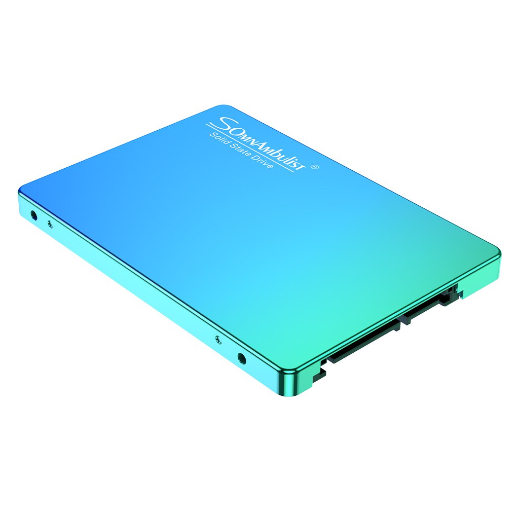 Blauw Cyaan Ssd 480Gb 2.5 Sata SATA3 Laptop Desktop Solid State Drive Ssd