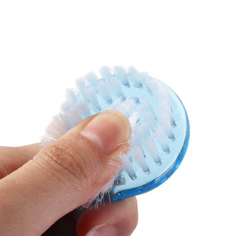 Petite brosse à tête ronde en plastique pour hamster et overd'inde, peigne de massage doux, mini brosse de bain, cheveux longs, ours doré, livres