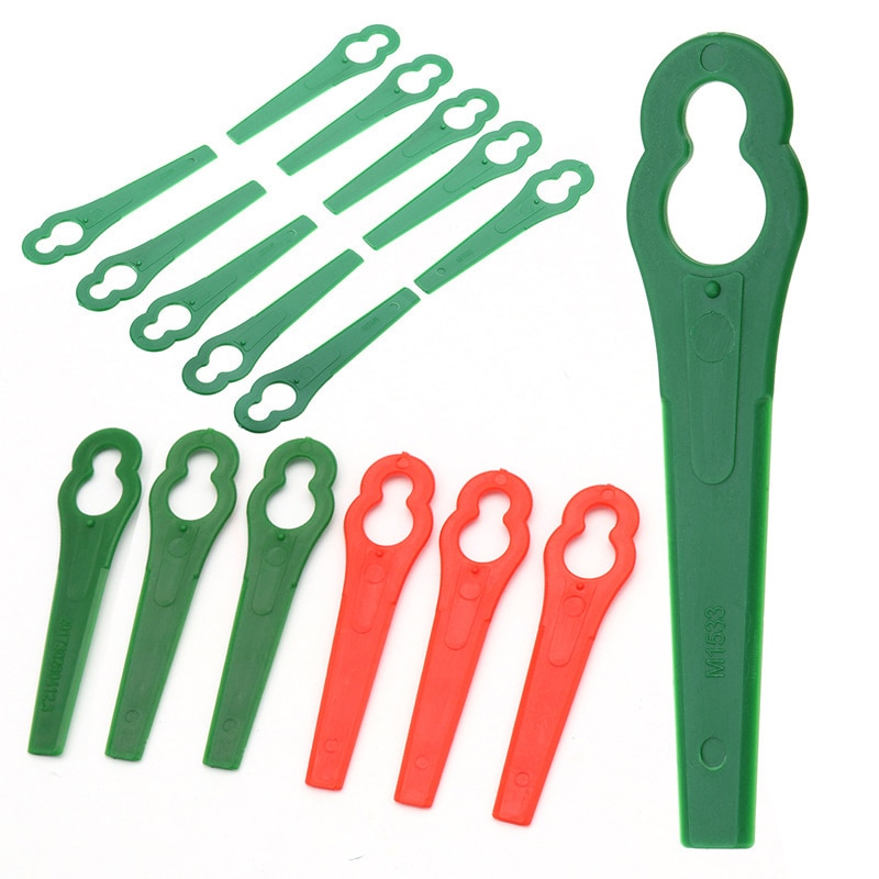 120Pcs For Florabest LIDL FRTA 20 A1 Lidl IAN 282232 Replacement Plastic Cutter Blades For Florabest Grass Trimmer Brushcutter